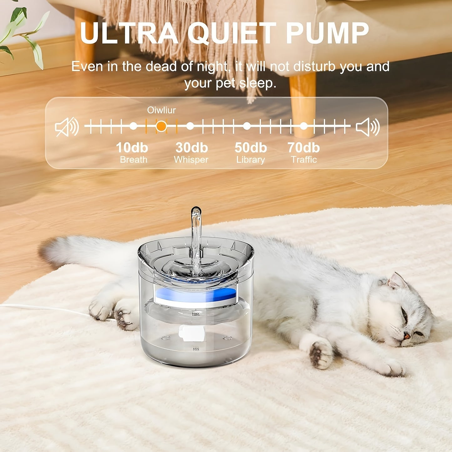 ChatEau™ Bebedero Fuente Automática de Agua para Gatos