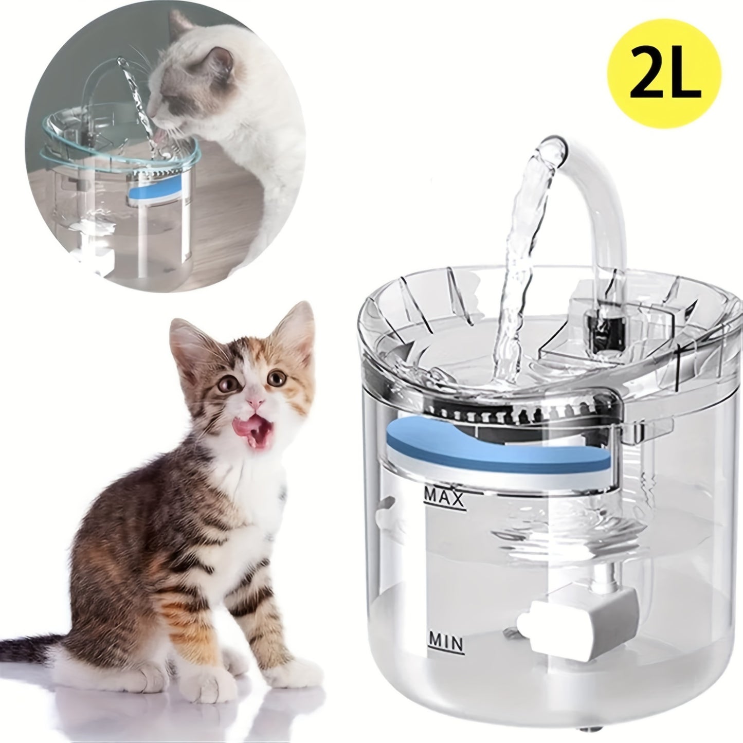 ChatEau™ Bebedero Fuente Automática de Agua para Gatos