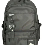 Mochila Gris Impermeable Porta Laptop Estilo Urbano