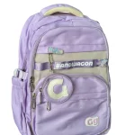 Mochila Lila Banduwagon de Nailon Impermeable con Pines