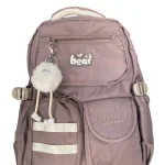 Mochila Marrón Bear Impermeable Porta Laptop