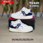 Zapatilla Casual Infantil Planta Goma Azul N0015