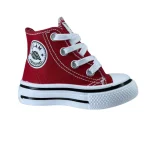 Zapatilla de Lona Infantil Roja N01177