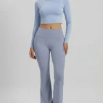 Leggins Deportivos Rose JYMK025 Celeste
