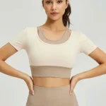 Top Deportivo Rose JYMD035 Crema
