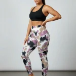 Leggins Deportivos Rose HB-8013 Tie Dye Beige
